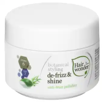 De Online Drogist Hairwonder botanical styling de-frizz & shine 100ml aanbieding