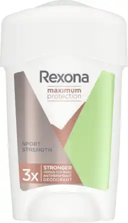 De Online Drogist Rexona maximum protection sport strength deostick 45ml aanbieding