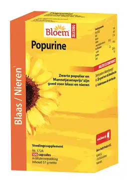 De Online Drogist Bloem popurine capsules 100cp aanbieding