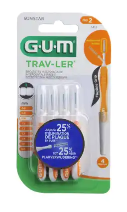 De Online Drogist Gum trav-ler rager 0.9 4st aanbieding