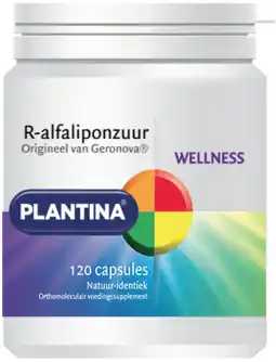 De Online Drogist Plantina wellness r-alfaliponzuur capsules 120cp aanbieding