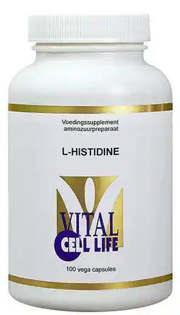 De Online Drogist Vital cell life l-histidine capsules 100cp aanbieding