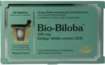 De Online Drogist Pharma nord bio-biloba tabletten 60tb aanbieding