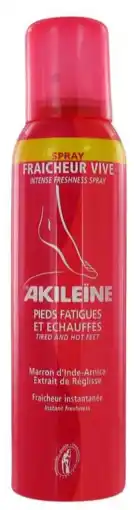 De Online Drogist Akileine spray ultrafris vermoeide en hete voeten 150ml aanbieding