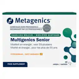 De Online Drogist Metagenics multigenics senior zakjes 30st aanbieding
