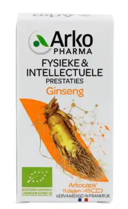 De Online Drogist Arkocaps ginseng capsules 45cp aanbieding