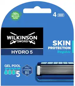 De Online Drogist Wilkinson sword hydro 5 scheermesjes skin protection 4st aanbieding