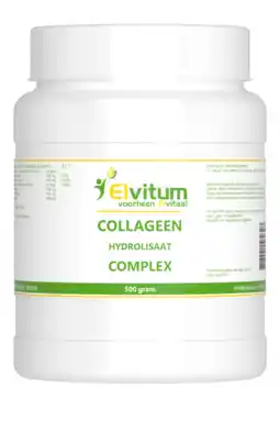 De Online Drogist Elvitum collageen hydrolysaat complex 500gr aanbieding