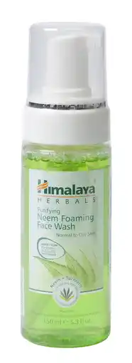 De Online Drogist Himalaya herbals face wash neem foam 150ml aanbieding