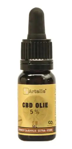 De Online Drogist Artelle cbd olie extra sterk 5% 10ml aanbieding