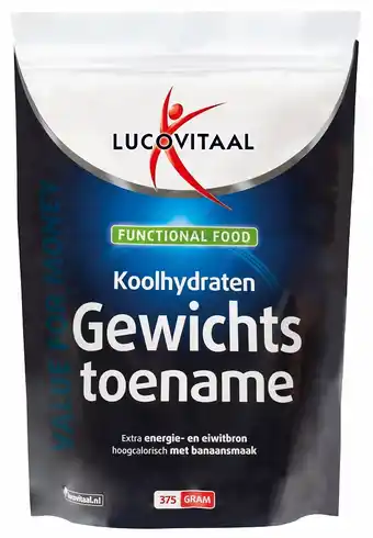 De Online Drogist Lucovitaal koolhydraten gewichtstoename poeder 375gr aanbieding