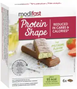 De Online Drogist Modifast protein shape reep pistache 162gr aanbieding