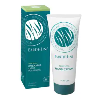 De Online Drogist Earth line aloë vera handcrème tube 100ml aanbieding