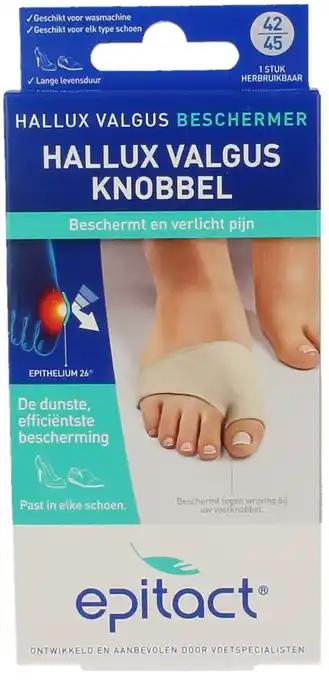 De Online Drogist Epitact hallux valgus beschermer maat 42-45 1st aanbieding