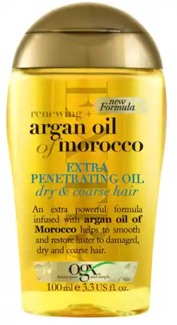 De Online Drogist Ogx renewing moroccan argan oil extra strenght 100ml aanbieding