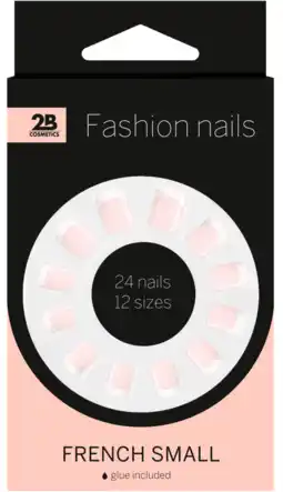 De Online Drogist 2b nails french small 24st aanbieding