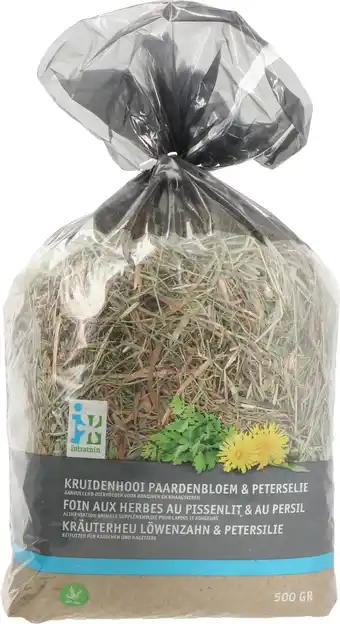 Intratuin Intratuin kruidenhooi paardenbloem en peterselie 500 g aanbieding
