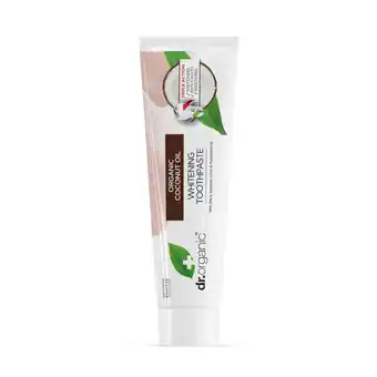 De Online Drogist Dr organic coconut oil whitening toothpaste 100ml aanbieding