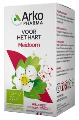 De Online Drogist Arkocaps meidoorn capsules 150cp aanbieding