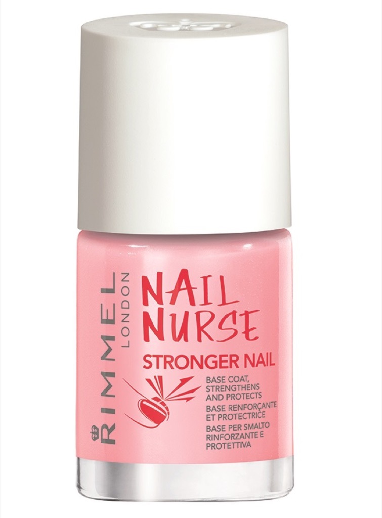 Rimmel london topcoat nail nurse stronger base & topcoat 12ml