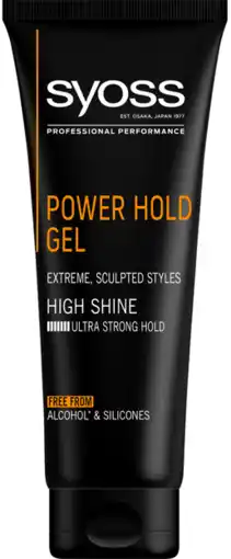 De Online Drogist Syoss men power hold styling gel 250ml aanbieding