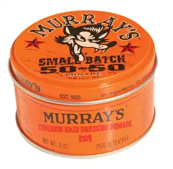 De Online Drogist Murray s murray's hair small batch 50-50 pomade 85gr aanbieding