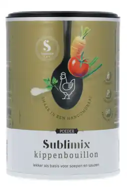 De Online Drogist Sublimix kippenbouillon glutenvrij 225gr aanbieding