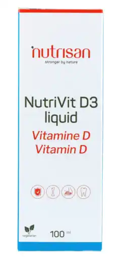 De Online Drogist Nutrisan nutrivit d3 liquid 100ml aanbieding