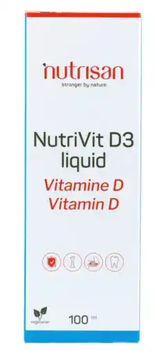 De Online Drogist Nutrisan nutrivit d3 liquid 100ml aanbieding