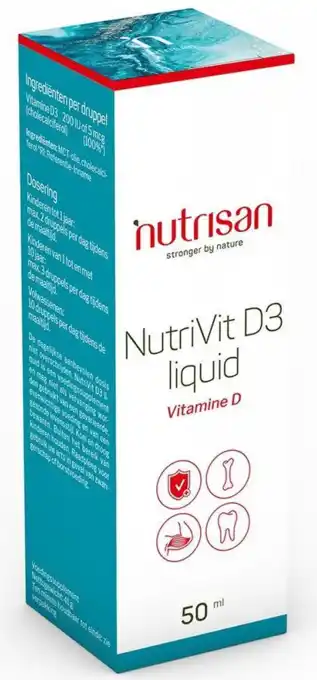 De Online Drogist Nutrisan nutrivit d3 liquid 100ml aanbieding