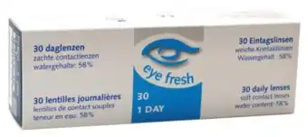 De Online Drogist Eye fresh daglenzen -3.50 30st aanbieding