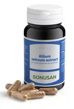 De Online Drogist Bonusan allium sativum extract capsules 60cp aanbieding