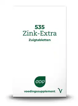 De Online Drogist Aov 535 zink extra zuigtabletten 30tb aanbieding