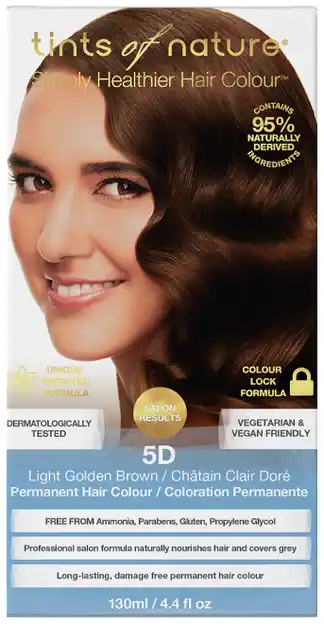 De Online Drogist Tints of nature 5d light golden brown 1st aanbieding