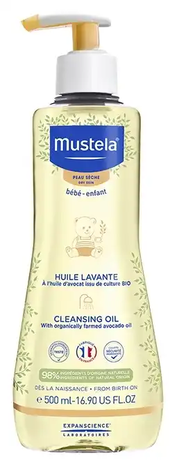 De Online Drogist Mustela wasolie pomp 500ml aanbieding