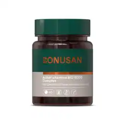 De Online Drogist Bonusan b12 actief 8000mcg zuigtabletten 60ztb aanbieding