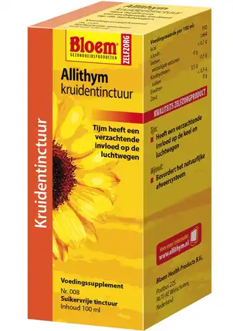 De Online Drogist Bloem allithym druppels 100ml aanbieding