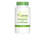 De Online Drogist Elvitum cranberry + d'mannose vegicaps 60cp aanbieding