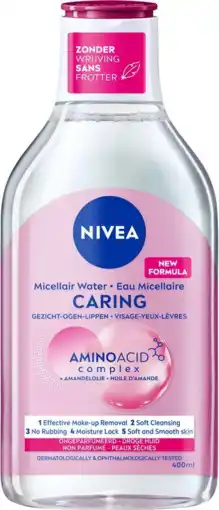 De Online Drogist Nivea essentials verzachtend & verzorgend micellair water 400ml aanbieding