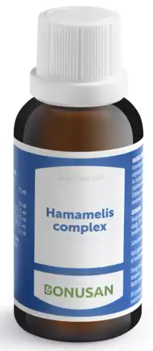 De Online Drogist Bonusan hamamelis complex tinctuur 30ml aanbieding