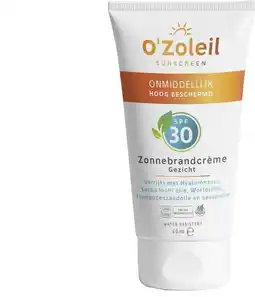 De Online Drogist O'zoleil zonnebrandcrème gezicht spf30 50ml aanbieding