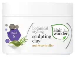 De Online Drogist Hairwonder botanical styling sculpting clay 100ml aanbieding