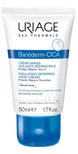 De Online Drogist Uriage barièderm insulating repairing hand cream 50ml aanbieding