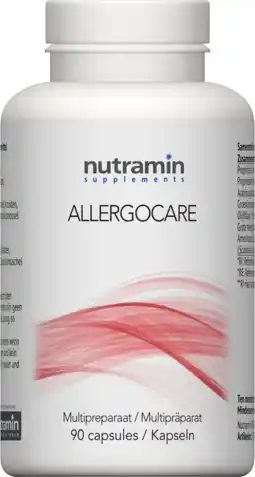 De Online Drogist Nutramin allergocare capsules 90cp aanbieding