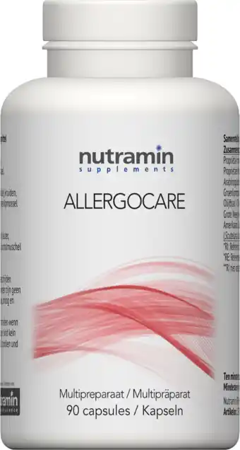 De Online Drogist Nutramin allergocare capsules 90cp aanbieding