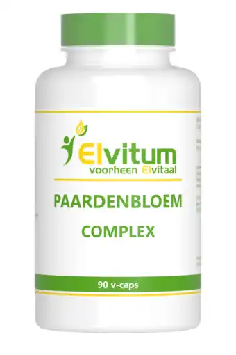 De Online Drogist Elvitum paardenbloem complex capsules 90cp aanbieding