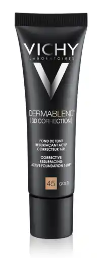 De Online Drogist Vichy dermablend 3d correctie foundation nr45 - voor een vette en onzuivere huid 30ml aanbieding