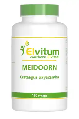 De Online Drogist Elvitum meidoorn vegicaps 150cp aanbieding