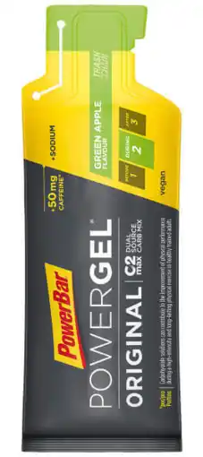 De Online Drogist Powerbar powergel green apple 41gr aanbieding