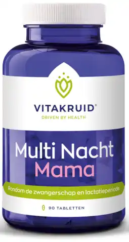 De Online Drogist Vitakruid multi nacht mama tabletten 90tb aanbieding